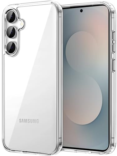 JETech Case for Samsung Galaxy S25 FE, Anti-Yellowing, Clear