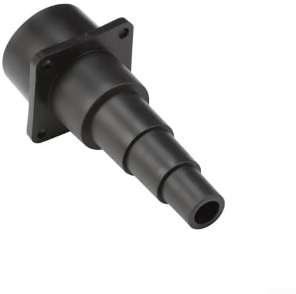 90687 Verktygsadapter för våt torrdammsugare, stegad slangadapter 5 – 0,5 cm till 0,6 cm, skuren till passform vakuumfäste för elverktyg dammuppsamlingsrengöring (1 PACK)