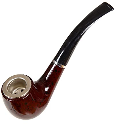 W WIDMANN MILANO Party Fashion - Sifflet Noir et Marron, Accessoire Polyvalent pour Costumes, Design élégant, Fabrication Durable, sécurité pour Les Plus de 14 Ans