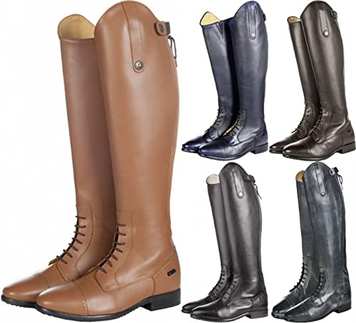 HKM 4417 Reitstiefel Valencia, Lederreitstiefel, Kurz/Standardweite, 36-46