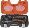 Bahco S290 Socket Set, 1/4, 29 Piece