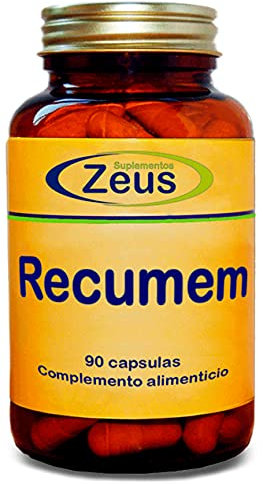 RECUMEM | Contribuye a mejorar la memoria y otras funciones cognitivas | Complemento Alimenticio a base de Lecitina de soja, NAC, Colina y Vitaminas | 100% Vegano | 90 Cápsulas Vegetales