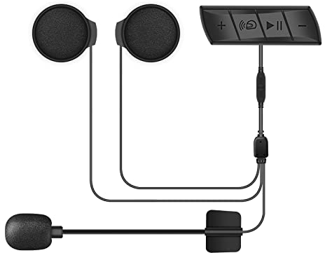 OBEST Casque Bluetooth Moto£¬Casque Moto Bluetooth kit Main Libre ¨¦couteur avec R¨¦ponse Automatique et Radio FM, Adapt¨¦e Au Ski, ¨¤ l'escalade, ¨¤ L'¨¦quitation