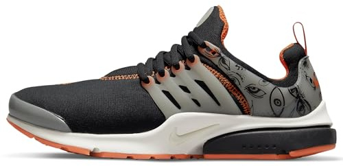 NIKE Air Presto PRM Herren Sneaker Farbe: Schwarz/Orange; Größe: EUR 44 | US 10 | UK 9