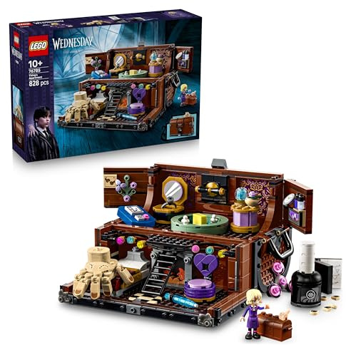 LEGO Wednesday Thing's Apartment - Play & Display Toy with an Enid Mini Doll and Thing Figure plus Accessories - Gift for 10+ Year Old Girls, Boys & Teenage TV Show Fans - 76785