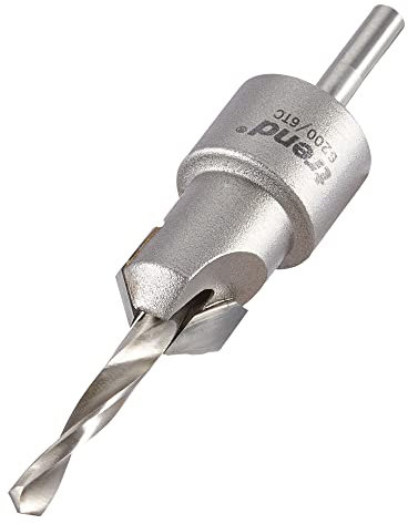 Trend TCT Adjustable 1/2 Inch Countersink Drill Bit for Drilling & Countersinking, Hex Key Included, 6200/6TC