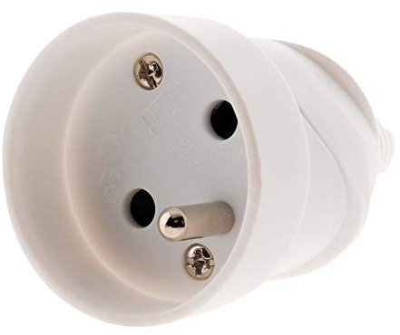 Zenitech - Enchufe hembra 16A 2P+T - Blanco