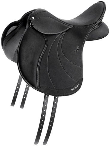 WINTECLite Vielseitigkeitssattel, Cair 17,5/44 cm, schwarz
