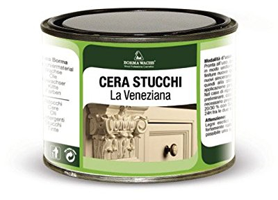 BORMA La Veneziana Wachs für Venezianischen Stuck Putz Wände (375ml)
