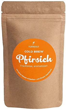 Cold Brew Früchtetee Pfirsich Kaltaufguß - 100g