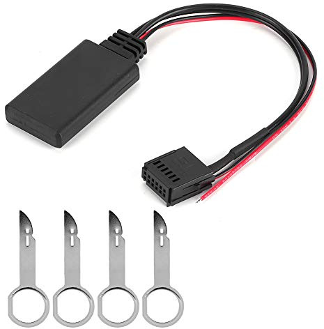 Bluetooth AUX-adapter,Adapterkabel,Duokon bil Bluetooth -modul AUX -IN -kabel Trådlös ljudadapter Passar till Focus/Mondeo 6000 CD