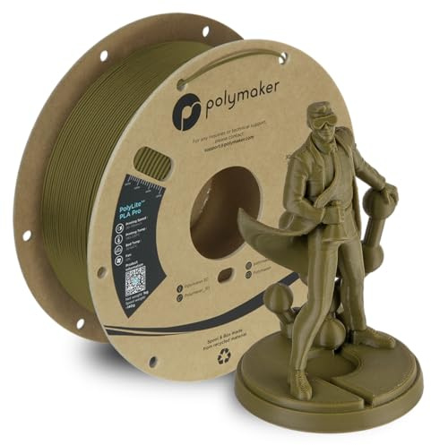 Polymaker PolyLite PLA PRO Army Grün - 1.75mm - 1kg