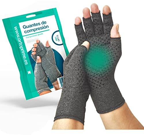 OrtoPrime PAR-Handschuhe, Arthritis und Arthrisis, bequeme Kompressionshandschuhe, Kompressionshandschuhe für rheumatoide Arthritis, Antiarthritis-Handschuhe für Männer und Frauen, Schmerzlinderung,