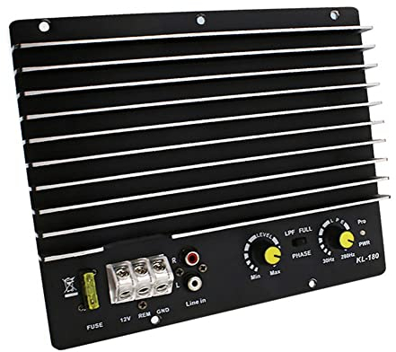 Comphic 1000W 12V Car Audio Amplificador de Potencia Subwoofer Placa Amplificadora Audio DIY Placa Amplificadora Auto Player -180