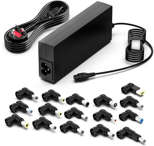 90W Universal Charger Compatible with HP ProBook Pavilion Lenovo ASUS