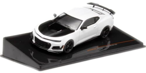 Compatible with Chevrolet Camaro ZL1 White/Black 1:43 IXO Models CLC542N.22
