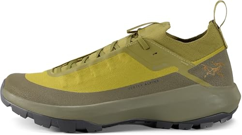 Arc'teryx Vertex Alpine GTX Shoe Men's - Fast and Light Gore-Tex Approach Shoe - Olive Moss/Tatsu, 9