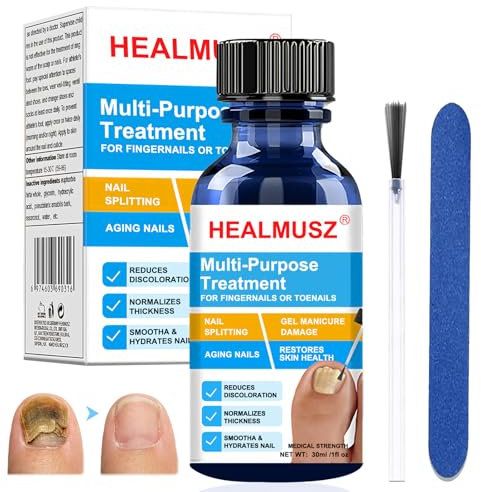 30ml Nagelaufbauserum Fußnägel Behandlung,NägelReparatur,Nagelpflege pflegend,Nail care,Nail Repair,Stärkung Nagelhaut,Schutz & Stärkung brüchiger Nägel,mit Nagelfeile,zum schönen & gepflegte Nägeln