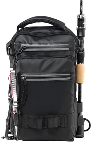 Sac à dos pour matériel de pêche - Boîte à pêche sac à dos, sacs d'accessoires de pêchee imperméable | Sacs de pêchee avec porte-cannes, sack à doss de pêchi, sack pour la pêchi en eau salée et en eau