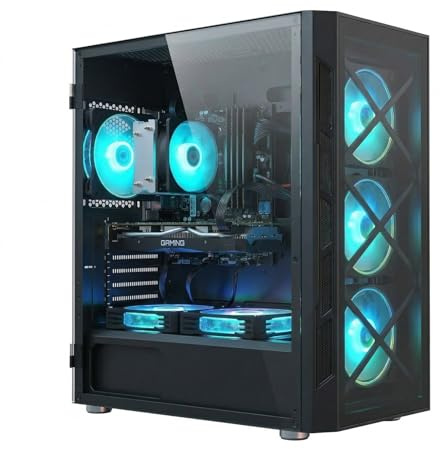 STGSivir PC Gaming Fisso, Core i7, GTX 1660S 6G, 32G RAM, 1T SSD