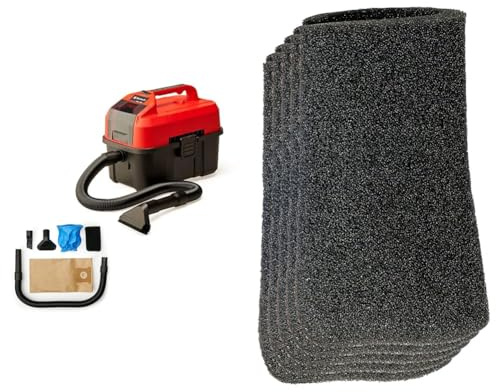 Einhell Akku-Nass-Trockensauger TE-VC 18/10 Li-Solo Power X-Change (10 Liter Tank, inkl. Schlauch, Fugen-/Bürstendüse + Polster-/Universaldüse, 5x Schaumstofffilter, ohne Akku und Ladegerät)