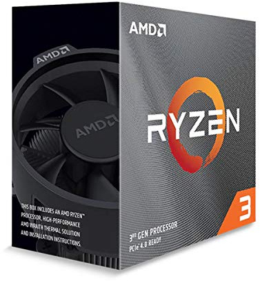 AMD Ryzen 3 3300X Processor (4C/8T, 18 MB Cache, 4.3 GHz Max Boost)