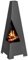 Gartenofen Faiko 4 Terrassenofen 120 cm Kamin Holzofen Feuersäule Gartenkamin modern hitzebeständig
