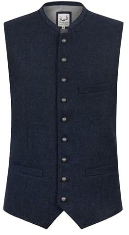 Stockerpoint Devito - Chaleco tradicional para hombre, azul, 48