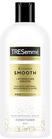 TRESemme Keratin Smooth Conditioner salon professional quality hair care for 72h frizz control, smoothness & shine 680 ml