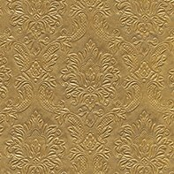 Servietten Moments geprägt mit Ornamente Gold, 25 x 25 cm Cocktailservietten, Tissue, Napkin, 3 lagig, 16 Stück, Papierservietten, Markenservietten, Anlass, Party, Event, Geburtstag, Weihnachten