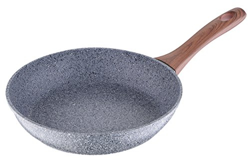 San Ignacio Q1896 - Sartén de 24 cm, Aluminio Forjado, Color Granito, SG-6151