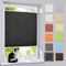 bobodeco Plissee ohne Bohren Klemmfix Faltrollo Jalousie Schwarz 90x130cm (BxH), Plisseerollo Sichtschutz und Sonnenschutz Blickdicht Easyfix lichtdurchlässig Rollo für Fenster & Tür