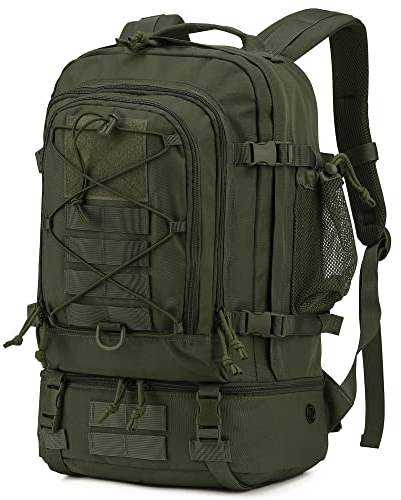 Mardingtop 28L Wanderrucksack Herren Trekkingrucksack Militär Rucksack mit Hydrationsblase für Camping Wandern Trekking Mountainering