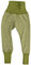 Cosilana, Baby Nabelbundhose/Hose, 70% Wolle, 30% Seide (Grün/Natur, 74-80)