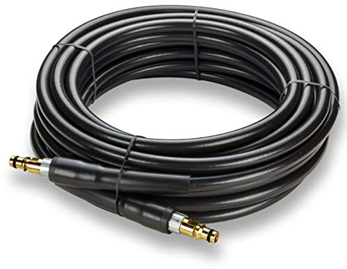 Hochdruckreiniger Schlauch für Kärcher K2 K3 K4 K5 K6 K7-15m Verlängerungsschlauch - Quick Connect Hochdruckschlauch mit Messingverbindern KNOFER