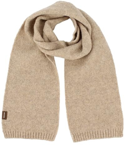 Meliyya Children's Winter Knitted Scarf 6% Wool Girls Boys Plain Neckerchief 130 x 16 cm Long Scarf