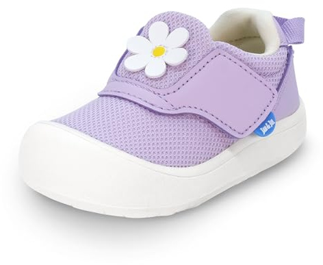 Jan & Jul Scarpe per Bambine Piccole Facili da Indossare, Leggere per i Primi Passi, 22 EU
