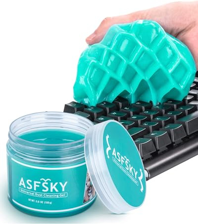 ASFSKY Car Cleaning Gel Kit for Interior Keyboard Cleaner Cleaning Gel Dust