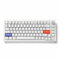 DrunkDeer Teclados A75 de Disparo rápido para Juegos Valorant,Teclado mecánico TKL,Interruptor magnético hiperrápido,Cable RGB, USB,Compacto, 82 Teclas con Perilla, Resistente a, Blanco