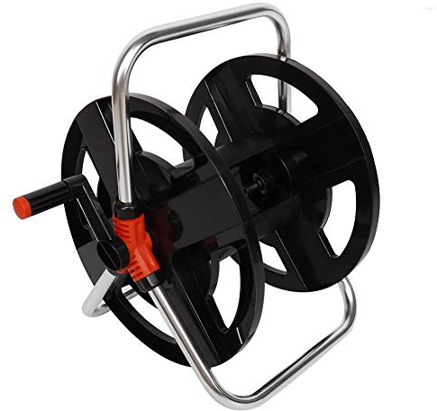 Ddewing Extension Cord Storage Reel with Metal Stand,Portable Cable Reel, Holds Up to 35M of Electrical Cord, Hose, or Rope