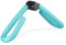Relaxdays Oberschenkeltrainer, Arme & Beine, Multifunktionstrainer für Zuhause, Adduktoren Trainer, Beinpresse, türkis, 1 Stück