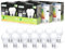 sailsco Klasse B E27 LED Neutralweiss Lampe,5.7W 4000K 1055 Lumen Neutralweiß Lampen,A60 Energiesparlampe 75W Glühbirne Ersetzt,Nicht Dimmbar Leuchtmittel,12 Stück