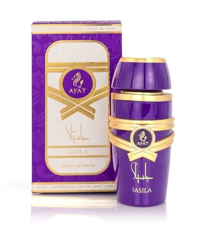 AYAT PERFUMES - JASILA - Extrait de Parfum pour Femme - 100 ml - Une Fragrance Sensuel Orientale Conçu et Fabriqué à Dubaï - Senteur Arabian