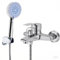 Badewannenarmatur mit 5-Funktionen Handbrause,Mischbatterie für Badewanne,Einhebel Wannenarmatur,Badewannen Amaturen Set,Duschkopfhalter, und Brauseschlauch,für Badewanne und Bad