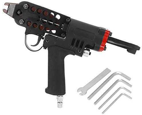 Clavadora neumática Vomeko C R ING, pistolas C R ING, clavadoras neumáticas, alicates tipo C para gallineros, herramienta para fabricar jaulas de pájaros, para cercas, fabricación