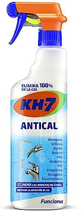 KH-7 Antical, Elimina la cal y Previene su Aparición, Desincrusta y da Brillo - Pulverizador, 750ml