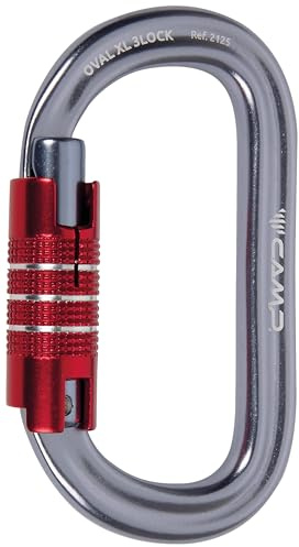 C.A.M.P. - Karabiner - OVAL XL 3LOCK - Titan