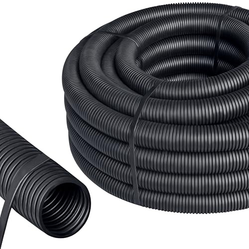 ISOLATECH Kabelrör Flexrör Oslitsat ID Ø36mm YD Ø42,5mm x 2m PP | Reach/RoHS, inomhus/utomhus, temp. –45 °C +125 °C, värmebeständighet 240h 150 °C, UL94 V0, flexibelt kabelskydd