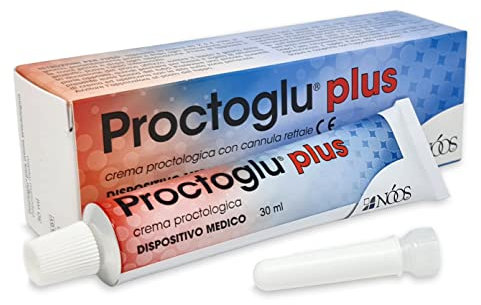 Nóos - Proctoglu Plus Crema Lubrificante - Per Alleviare i Sintomi Associati a Ragadi e Proctiti