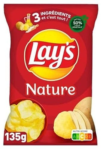Lay's Chips, 135 g, paquete de 135 g